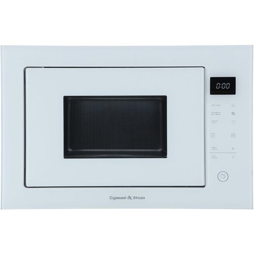 Встраиваемая микроволновая печь ZIGMUND & SHTAIN BMO 15.252 W, 25л, 900Вт, белый