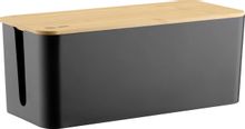 Изображение товара Органайзер Cactus CS-BOX-BL для проводов практичное решение для организации кабелей