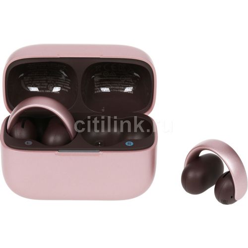 Наушники ANKER Soundcore AeroClip, Bluetooth, вкладыши, розовый [a3388g51]