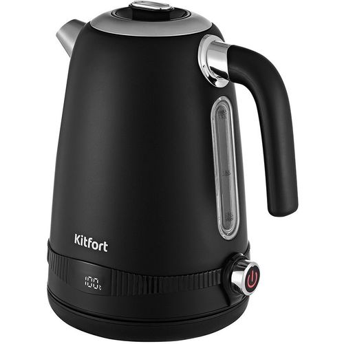 Чайник электрический KitFort КТ-6121-1, 1.7л, металл/пластик