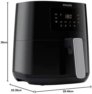 Аэрогриль Philips HD9252/70, черный – купить в Ситилинк | 2048042