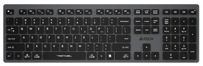 Клавиатура A4TECH Fstyler FBX50C,  USB, Bluetooth/Радиоканал, серый [fbx50c grey]