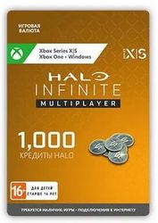 Изображение товара Пополнение игровой валюты Microsoft Halo Infinite 1000 Halo Credits, регион: Россия Изображение товара Пополнение игровой валюты Microsoft Halo Infinite 1000 Halo Credits, регион: Россия