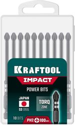 Набор бит Kraftool 26191-2-100-S10