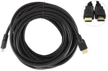 Изображение товара Кабель аудио-видео PREMIER 5-815,  HDMI (m) -  HDMI (m),  ver 2.0,  15м, GOLD,  черный [5-815 15.0]