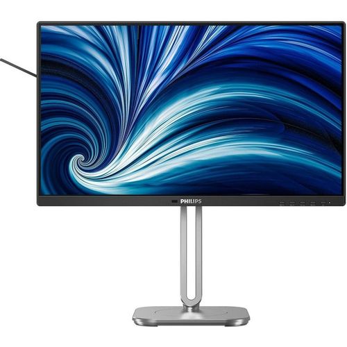 23.8″ Монитор Philips 24B2N4200, 1920×1080, IPS, 120Гц, 1хHDMI, 1хDP, черный и серебристый