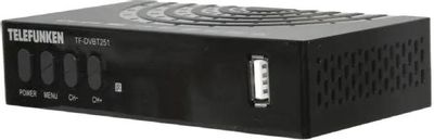 Обзор товара ресивер DVB-T2 Telefunken TF-DVBT251, черный (1978760) в ...