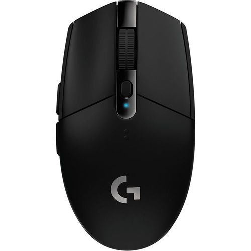Мышь беспроводная Logitech G304 Lightspeed, игровая, радио, оптическая, USB, 12000dpi, черный [910-005286]