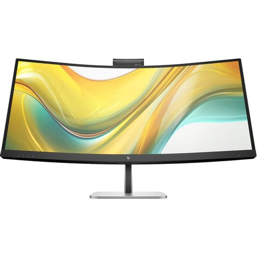 34" Монитор HP Series 5 Pro 534pm, 3440x1440, VA, 100Гц, 1хHDMI, 1хDP, изогнутый, черный и серебристый/черный [9e0z2ut]