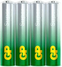 Изображение товара Батарейки GP Super 24AA21RA-2CRS4 AAA 1.5V щелочные 4 шт.