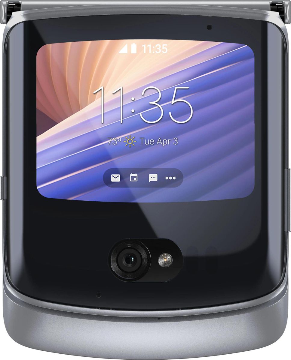 Характеристики Смартфон Motorola Razr 5G 8/256Gb, XT2071-4, серебристый  (1650384) смотреть в СИТИЛИНК