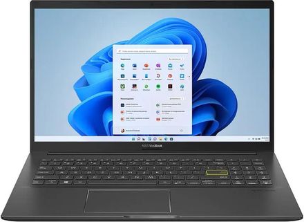Ноутбук ASUS VivoBook 15 OLED K513EA-L11012 15.6", Intel Core i5 1135G7 2.4ГГц, 4-ядерный, 16ГБ DDR4, 512ГБ SSD,  Intel Iris Xe graphics, без операционной системы, черный [90nb0sg1-m17090]