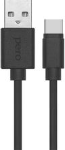 Изображение товара Кабель PERO DC-03 USB Type-C (m) - USB (m) 0.2м черный