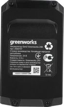 Батарея аккумуляторная GREENWORKS G24B2, 24В, 2Ач, Li-Ion
