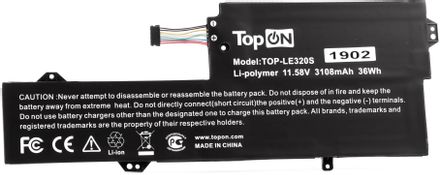 Батарея для ноутбуков TopON TOP-LE320S, 3108мAч, 11.58В [103546]