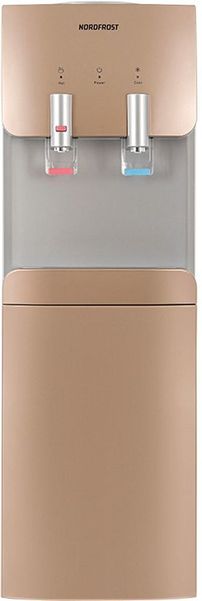 Кулер NORDFROST FK 55 G, напольный, компрессорный, push - кран, золотистый