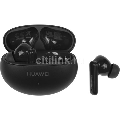 Наушники Huawei FreeBuds 6i Orca-T100, Bluetooth, внутриканальные, черный [55037548]