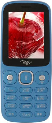 Сотовый телефон ITEL it5026, голубой – купить в Ситилинк | 1644376