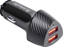 Изображение товара Зарядное устройство Defender UCA-81 36Вт USB-A×2 от прикуривателя