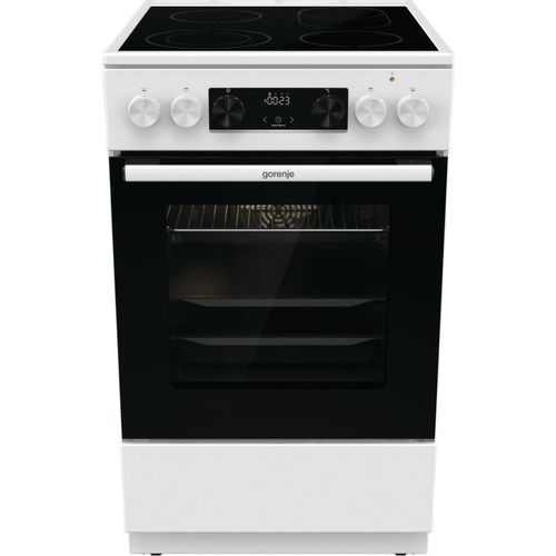 Электрическая плита Gorenje GECS5C70WA, стеклокерамика, инфракрасная, без крышки, белый/черный — цена и наличие Электрическая плита Gorenje GECS5C70WA, стеклокерамика, инфракрасная, без крышки, белый/черный