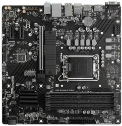Изображение товара Материнская плата MSI PRO B760M-P DDR4, Socket LGA 1700, Intel B760, mATX, Ret Изображение товара Материнская плата MSI PRO B760M-P DDR4, Socket LGA 1700, Intel B760, mATX, Ret