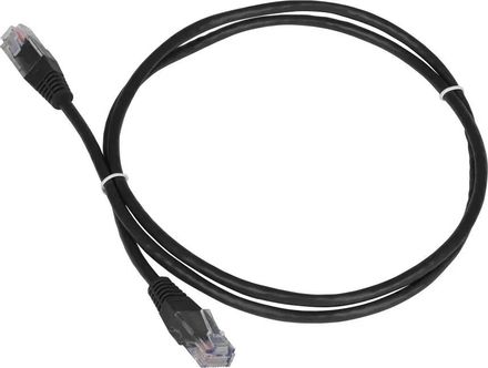 Патч-корд LanMaster вилка RJ-45,  вилка RJ-45,  кат.5E,  ПВХ,  3м,  черный [twt-45-45-3.0-bk]