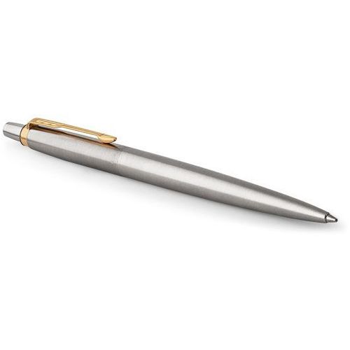 Ручка шариковая Parker Jotter Core K691 Stainless Steel GT чернила синий коробка подарочная [1953182]