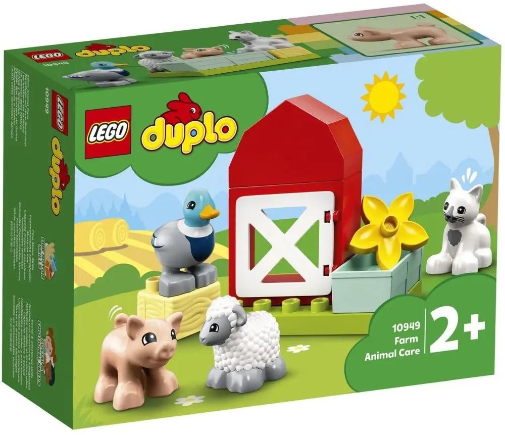 Характеристики Конструктор Lego Duplo Уход за животными на ферме, 10949  (1583878) смотреть в СИТИЛИНК