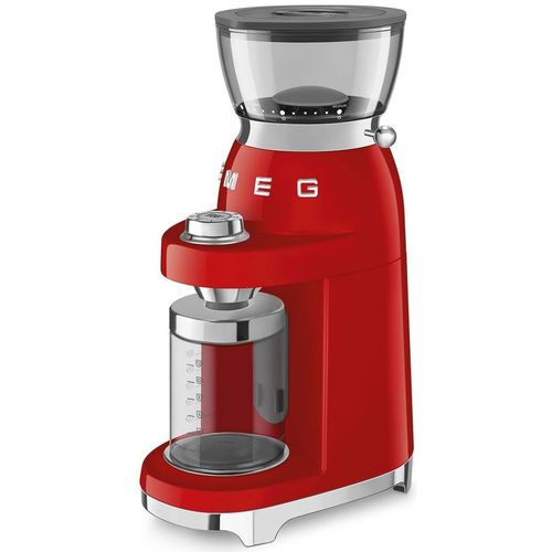 Кофемолка SMEG CGF03RDEU, красный — цена и наличие Кофемолка SMEG CGF03RDEU, красный