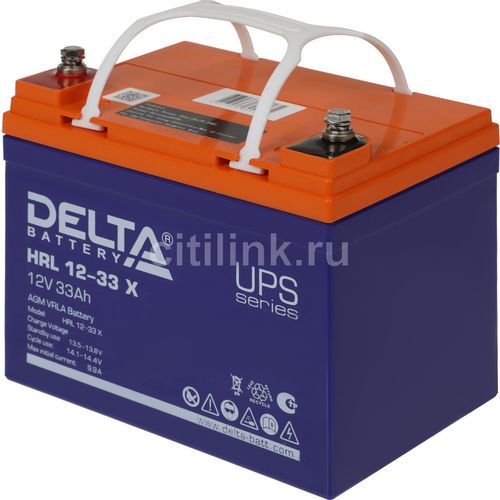 Аккумуляторная батарея Delta HRL 12-33 X для ИБП, 12В, 33Ач