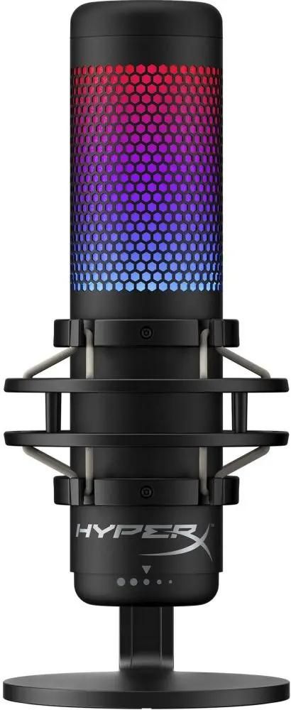 Микрофон HYPERX QuadCast S, черный [hmiq1s-xx-rg/g] – купить в Ситилинк |  1430003