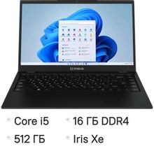 Изображение товара Ноутбук IRBIS SmartBook 14NBP3007_G3 14 IPS Core i5 16ГБ SSD Windows 11 Pro