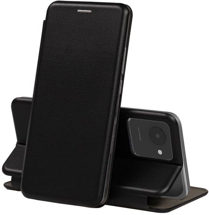 Чехол (флип-кейс) ZIBELINO Book, для Realme C30/C30s, черный [zb-rlm-c30-blk]