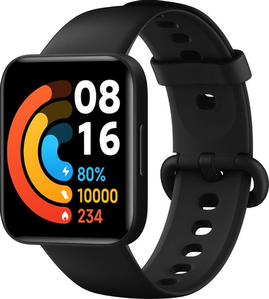 Смарт-часы Xiaomi Poco Watch BHR5725GL,  1.6",  черный / черный