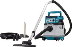 Строительный пылесос Makita DVC157LZX3, аккумуляторный, белый