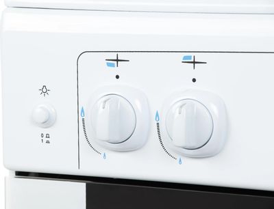 Газовая плита GEFEST ПГ 6100-01, газовая духовка, металлическая крышка ...