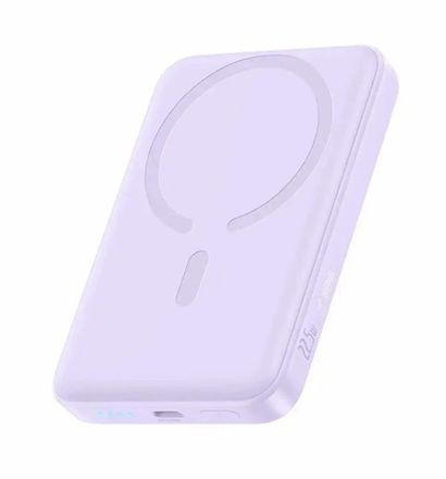 Внешний аккумулятор (Power Bank) BASEUS EnerFill FM11 Ultra-Mini,  10000мAч,  фиолетовый [p1008210e513-00]