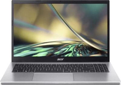 Ноутбук Acer Aspire 3 A315-59G-782H NX.K6WER.004, 15.6", IPS, Intel Core i7 1255U 1.7ГГц, 10-ядерный, 8ГБ DDR4, 512ГБ SSD,  NVIDIA GeForce  MX550 - 2 ГБ, Eshell, серебристый