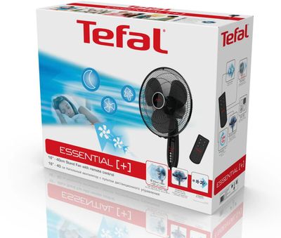 Вентилятор напольный Tefal Essential VF3910F0, черный [1830007687 ...