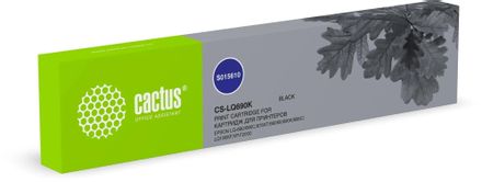 Картридж Cactus CS-LQ690K, S015610, черный / 12.7мм,  32м, CS-LQ690K