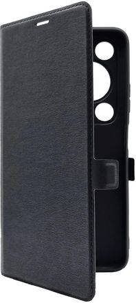 Чехол (флип-кейс) BORASCO Book Case, для Huawei Nova Y72/Y72S, черный [73426]