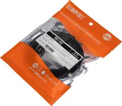 Кабель Lightning (m) - USB (m), 2м, черный