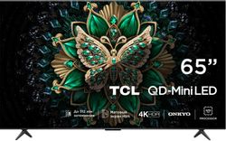 Изображение товара 65" Телевизор TCL 65C6K QD-Mini LED QLED, 4K Ultra HD, СМАРТ ТВ, Google TV, черный