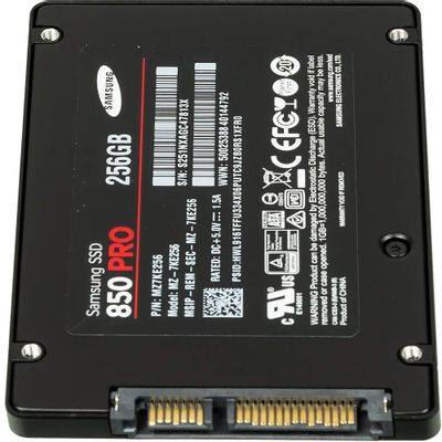 SSD Samsung 850 Pro MZ 7KE256BW 256 2.5