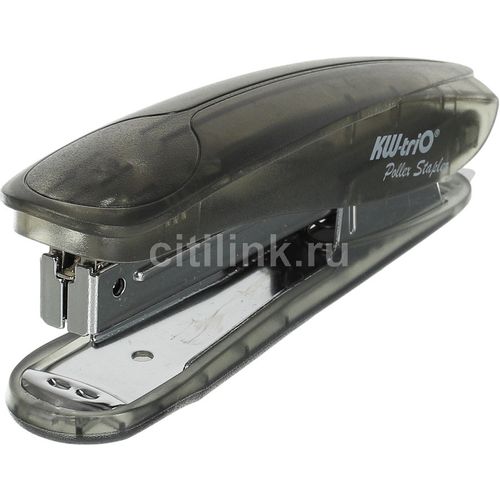Степлер KW-Trio Pollex 05106T, 10 листов, 100 скоб, ассорти и прозрачный