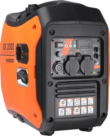 Бензиновый генератор Patriot iGX 2000, 220/12 В, 2кВт [471102320]