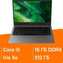 Изображение товара Ноутбук DIGMA PRO Fortis M 14.1 IPS i5 16ГБ SSD Windows 11 серый