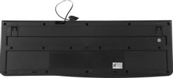 Клавиатура Logitech K120, проводная, мембранная, с гравировкой, черный