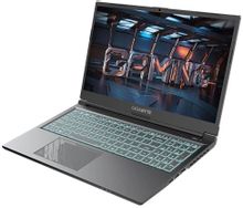 Ноутбук игровой Gigabyte G5 15.6", IPS, Intel Core i7 13620H, 10-ядерный, 16ГБ DDR5, 512ГБ SSD,  NVIDIA GeForce  RTX 4060 для ноутбуков - 8 ГБ, черный