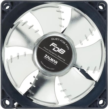 Вентилятор Zalman ZM-F1 FDB 80мм, 3-pin, 2000об/мин, 23дБ, Ret [zm-f1 fdb (sf)]
